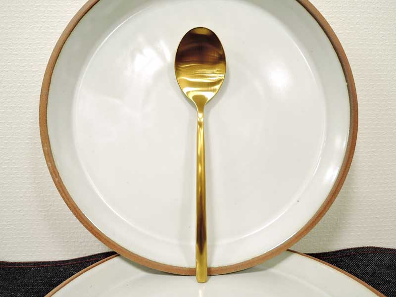 Gold Cutlery Dinner Spoon