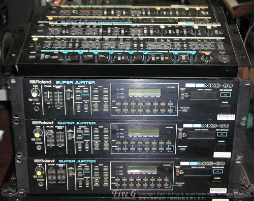 Five G Vintage Synthesizer ミュージアム | ROLAND MKS-80+MPG-80
