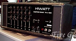 Five G Vintage Synthesizer ミュージアム | HIWATT PA-100 / 男の