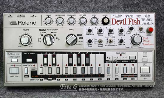 Roland TB-303 Devil Fish