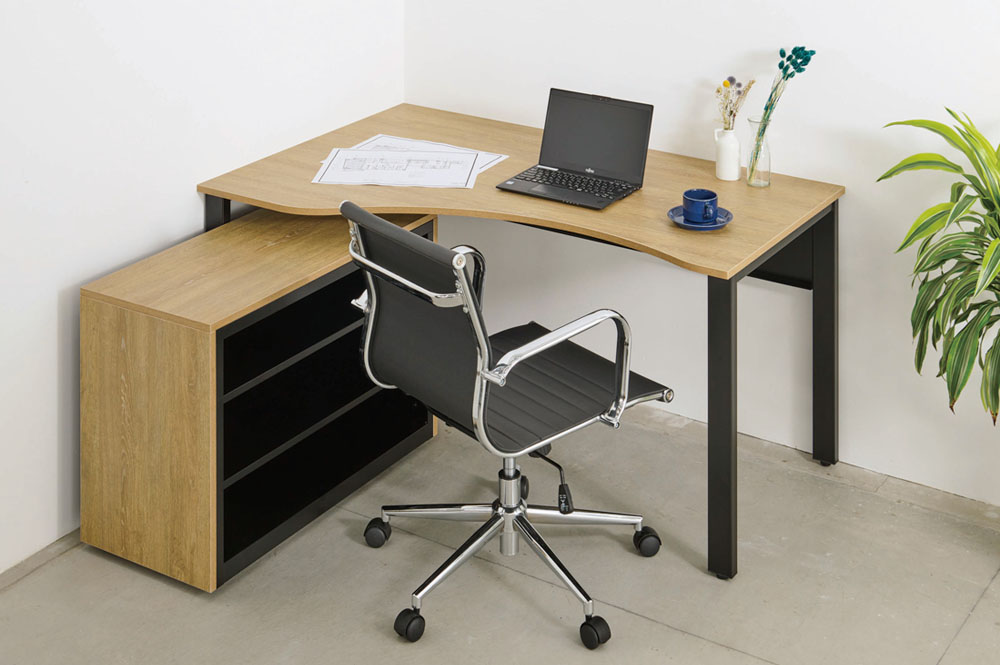 井上金庫 ラウンドデスク REVRのイメージ画像1