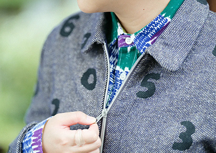 衿付 ZIP UPジャケット - SOU・SOU netshop （ソウソウ