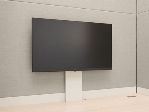 2人用専用テーブル モニター取付タイプ