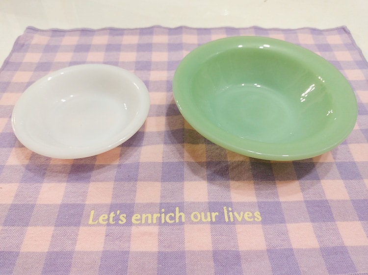 ファイヤーキング ホワイト RW フルーツボウル、ジェダイ RW シリアルボウル