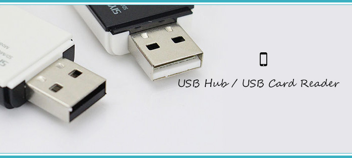 USBハブ・USBカードリーダー