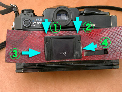 Canon F-1 貼り替えガイド - Aki-Asahi Custom Camera Coverings