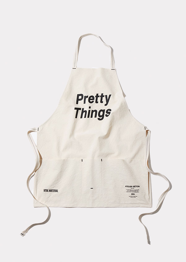 【ATELIER BÉTON × Pretty Things × VITAL MATERIAL】 エプロン