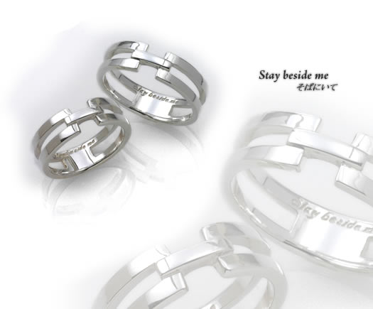 a1343 【70％OFF特別価格】シルバーリング Stay beside me