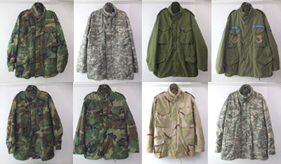 M65 フィールドジャケット OD/ウッドランドカモ/デザートカモ/ユニバーサルカモ