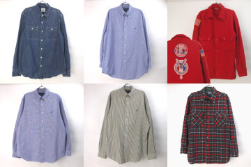 ラルフボタンダウン、ボーイスカウトウールシャツジャケット、ペンドルトン など長袖シャツ