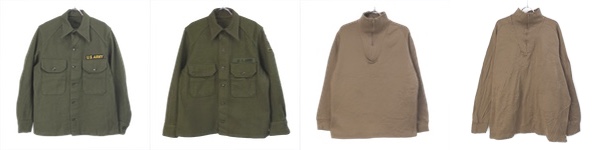 米軍50'sウールシャツ、アンダーシャツサイズM/XL(sale品)