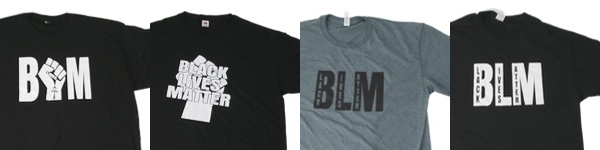 BLACK LIVES MATTER Tシャツ