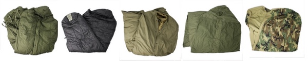 米軍スリーピングバッグ（寝袋）、ケース