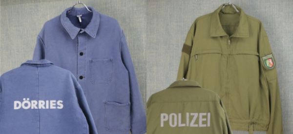 ドイツ警察ジャケット、モルスキンユーロワークジャケット