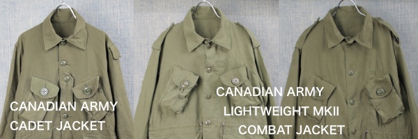 カナダ軍ライトウェイトジャケット