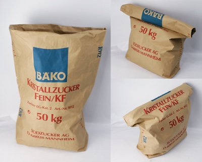 ドイツの砂糖50kg用ペーパーバッグ（未使用品）